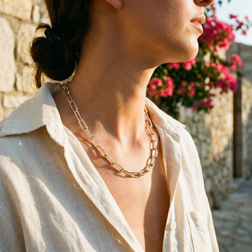 Classic Paperclip Necklace